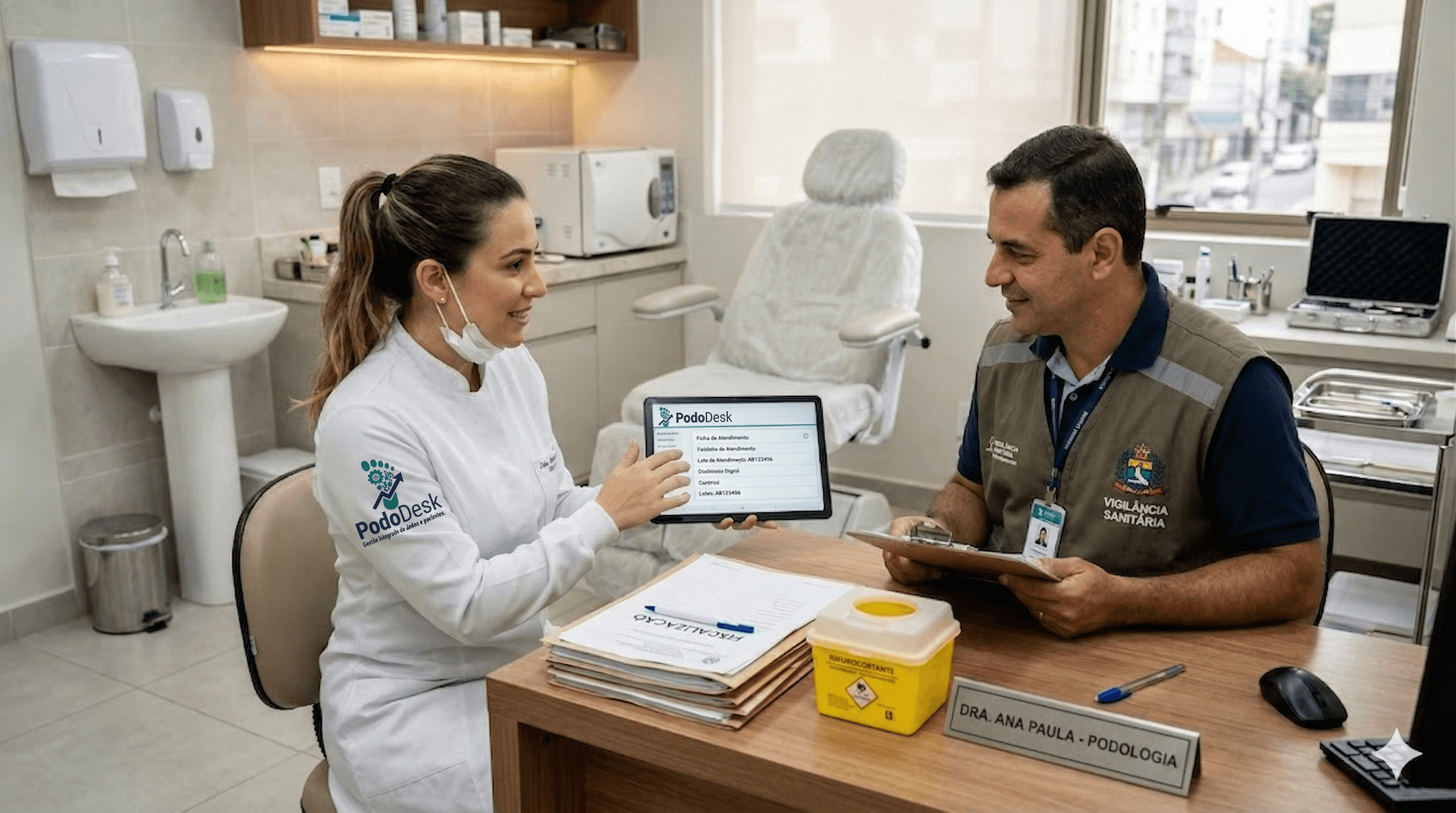 Vigilância Sanitária na Podologia: O Que o Fiscal Procura?